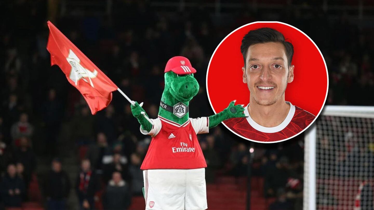¡El gran gesto de Mesut Özil para rescatar a 'Gunnersaurus'!
