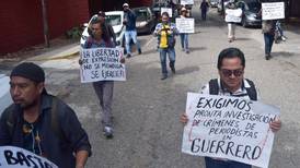 Periodistas protestan en Guerrero por agresiones contra comunicadores