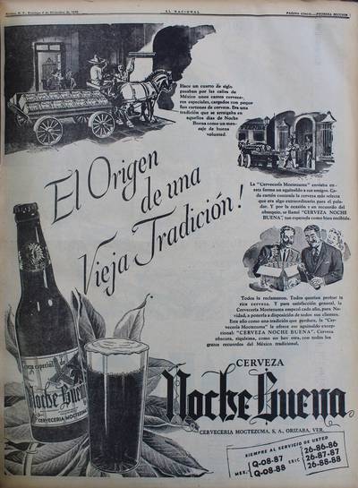 Cerveza de Nochebuena: La historia de la chela mexicana que solo se bebe en  invierno – El Financiero
