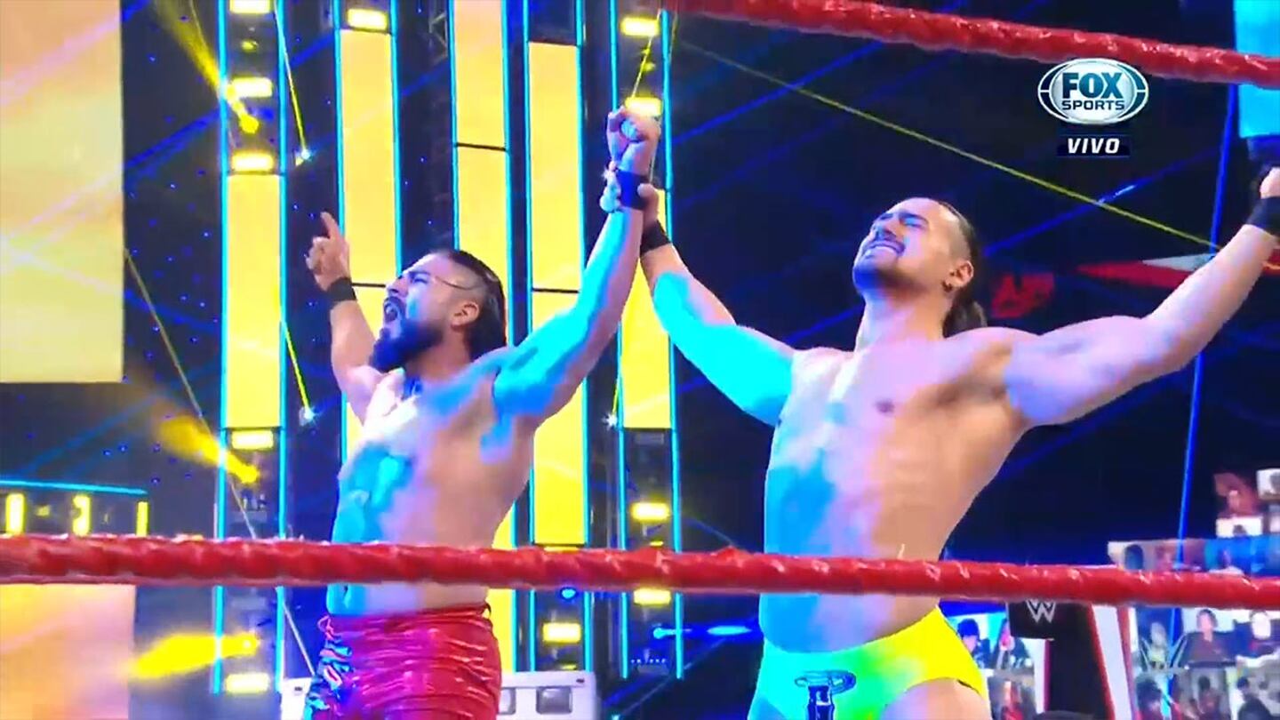 Andrade & Ángel Garza enfrentarán a los Street Profits por el Campeonato en Pareja de RAW