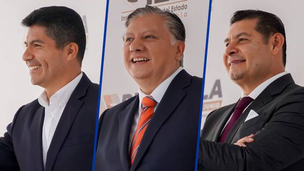 Los ataques de Eduardo Rivera y Alejandro Armenta acaparan el debate a la gubernatura de Puebla 