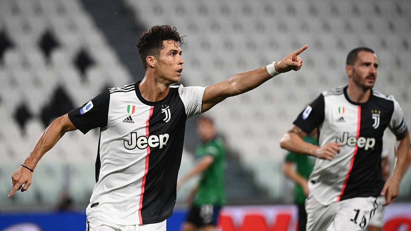Juventus rescató el empate ante Atalanta con doblete de Cristiano Ronaldo