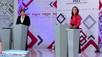 Delfina Gómez y Alejandra del Moral evitan polémica tras 1er debate por Edomex