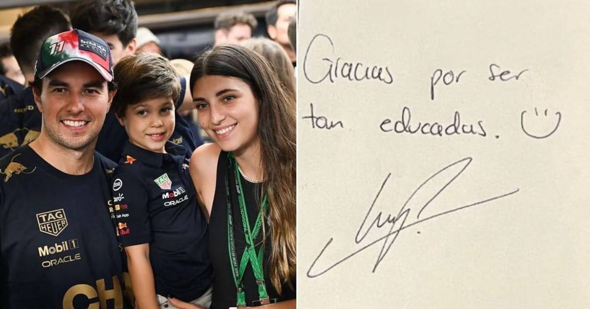 Why did “Checo” Pérez deny his signature?  This is explained by the Red Bull pilot – El Financiero