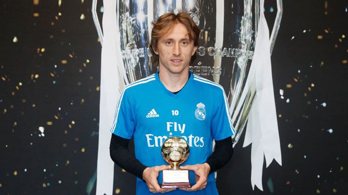 El nuevo premio que le dieron a Luka Modric