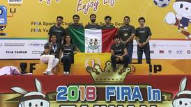 Mexicanos triunfan en concurso internacional de robótica en Taiwán
