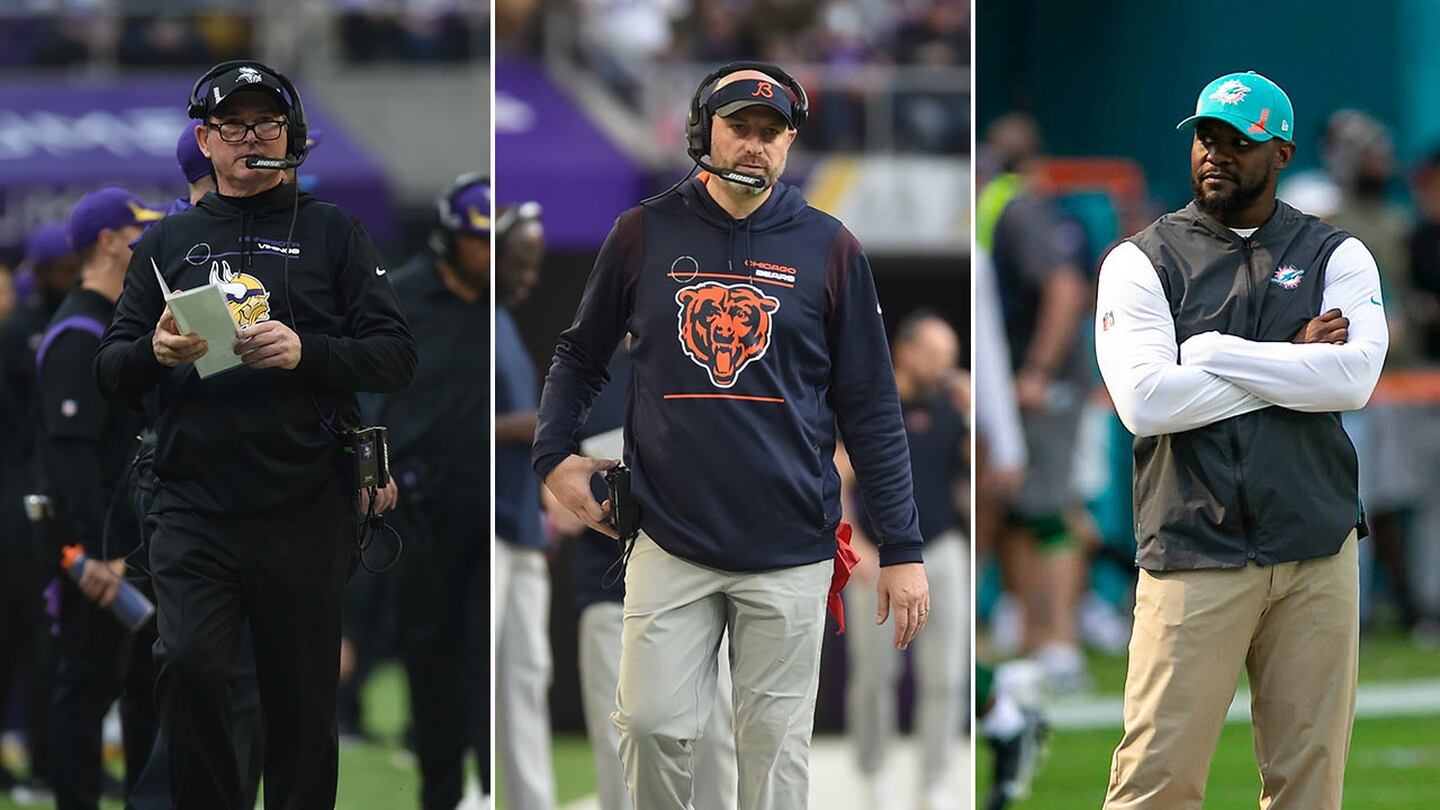 Dolphins, Vikings y Bears buscan nuevos entrenadores en jefe