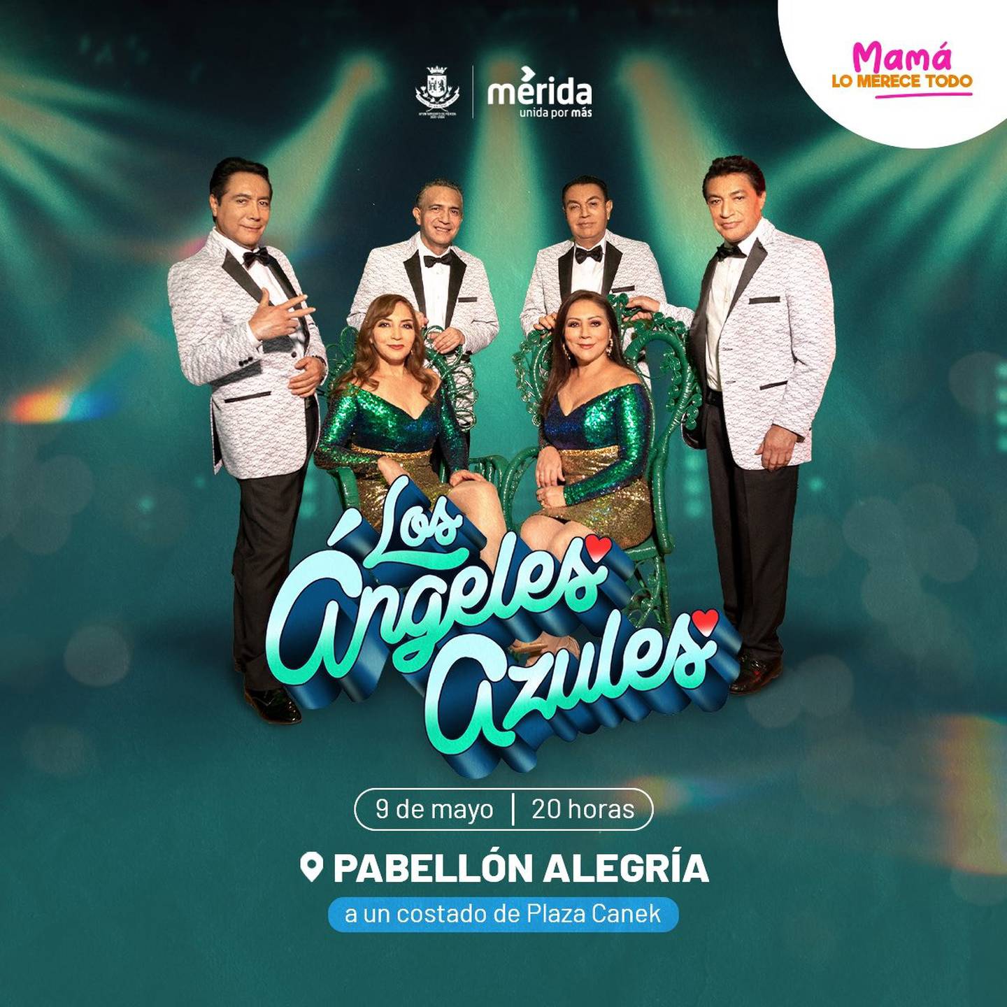 Los Ángeles Azules se presentarán en Chiapas. Sus shows oscilan entre los 1.5 mdp