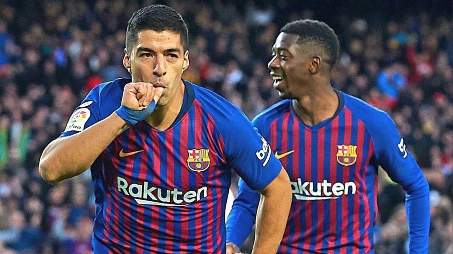 Dembélé y Suárez salvan de una catástrofe al Barcelona ante el Rayo Vallecano