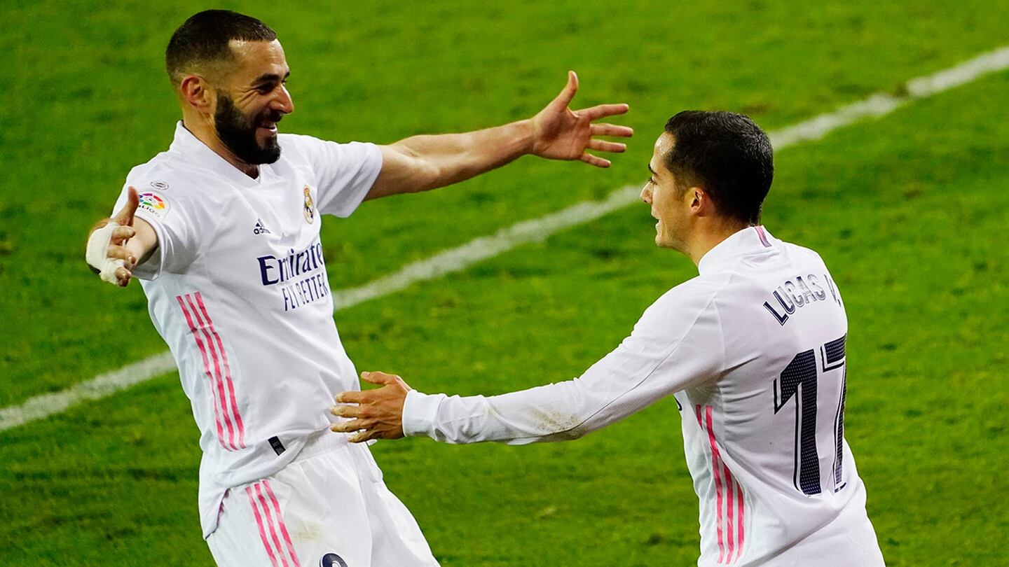 Real Madrid deja en el camino al Eibar y comparte la cima de LaLiga con Atlético