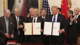 Estados Unidos y China firman 'fase uno' de acuerdo comercial