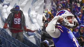 (VIDEO) Así fue el juego de los Bills: Con nieve al aire y asientos perdidos por tormenta invernal