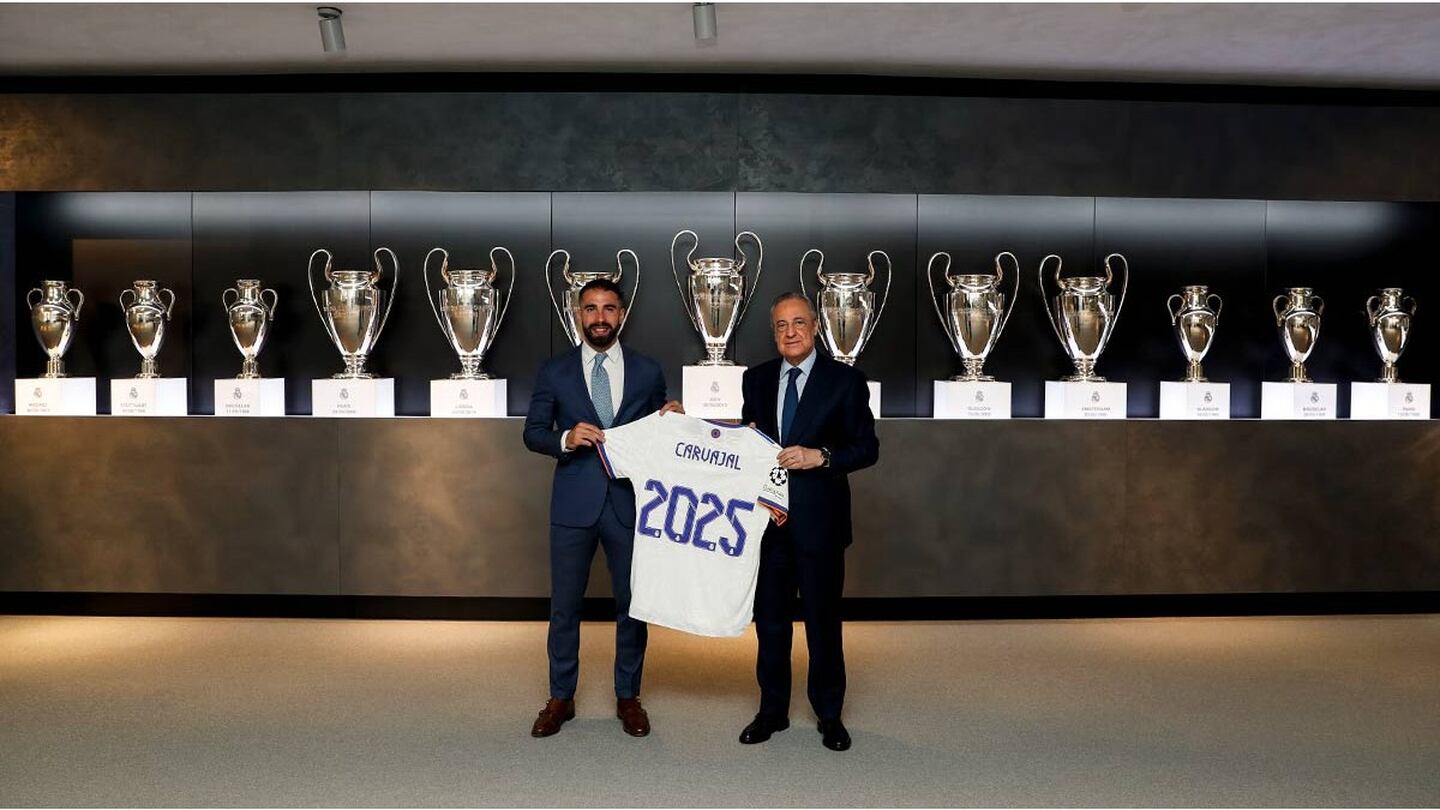 Dani Carvajal renueva hasta 2025 con Real Madrid