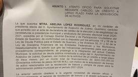 Alcaldesa electa de Acapulco pide préstamo de 200 mdp... pero todavía no entra en funciones 
