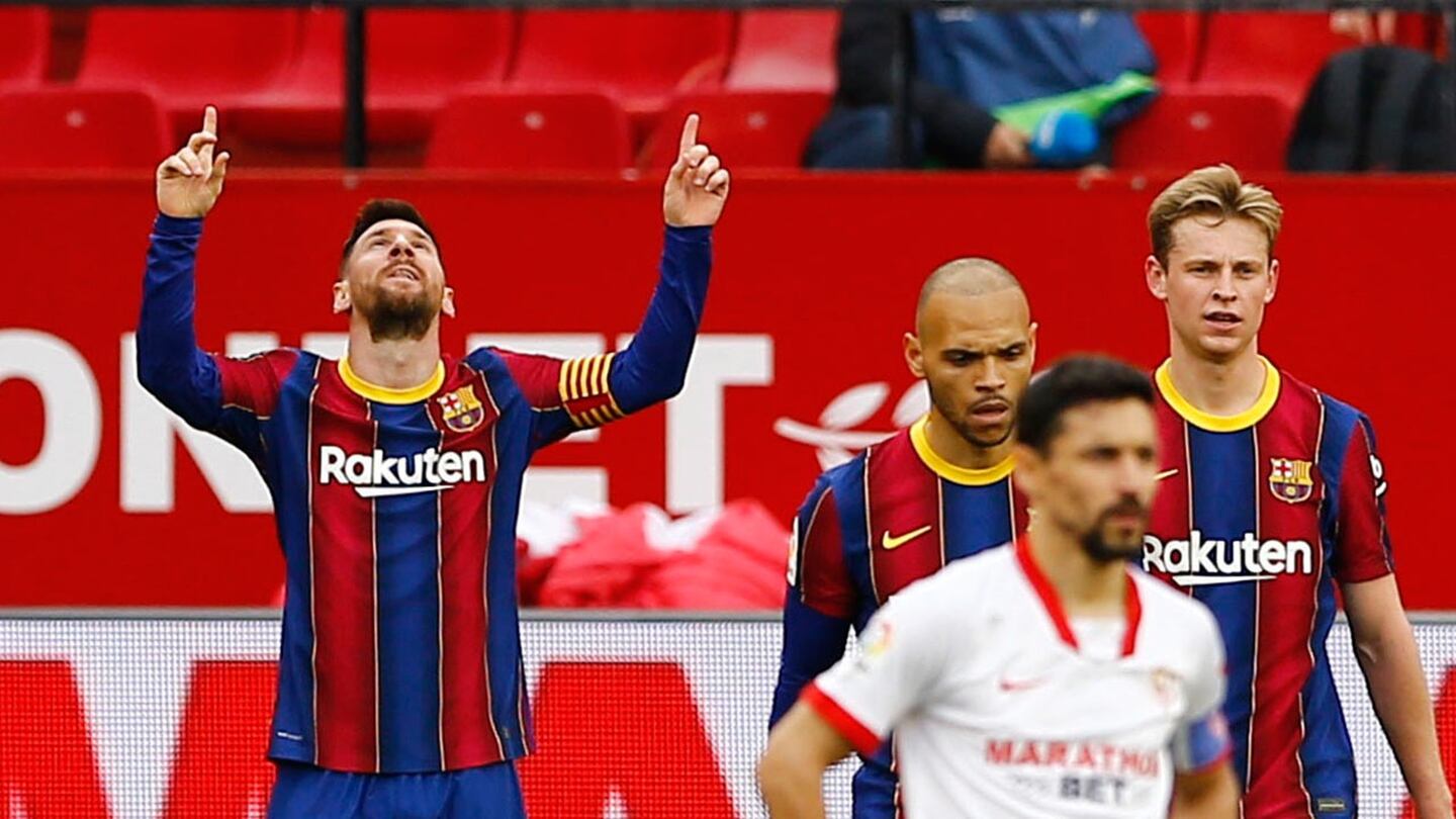 Dembélé y Messi reenganchan al Barça a La Liga