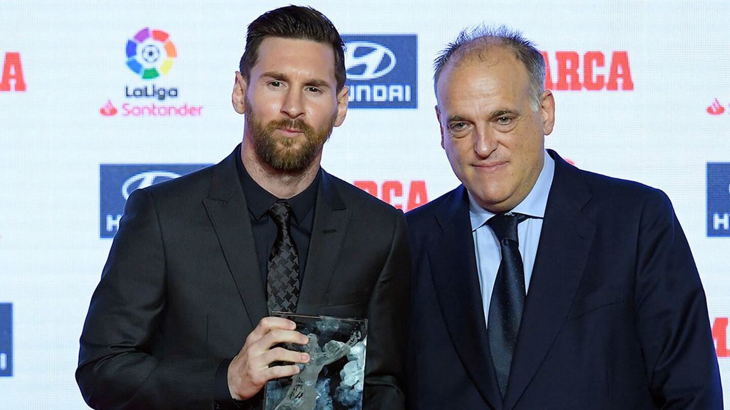 Javier Tebas: 'Prefiero que Messi se quede; pero no es una cuestión de vida o muerte'