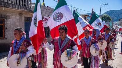 Desfile del 16 de septiembre: Miles de indígenas tzotziles participan en Zinacantán, Chiapas 