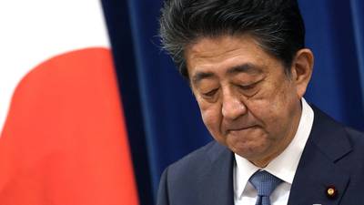 Shinzo Abe, primer ministro de Japón, renuncia por motivos de salud