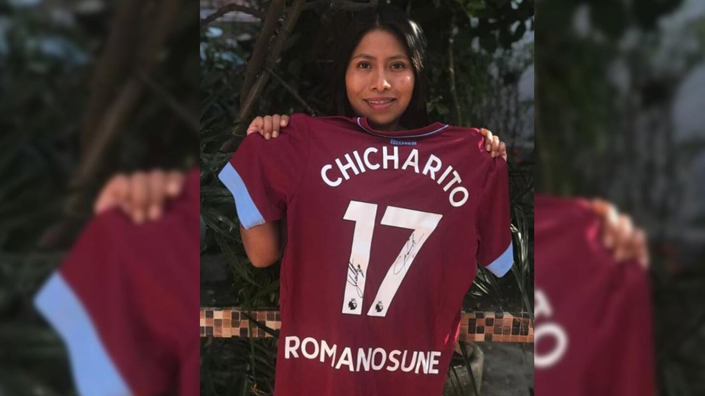 El agradecimiento de Yalitza Aparicio a 'Chicharito' Hernández y el West Ham