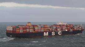 Barco holandés pierde contenedores con sustancias tóxicas