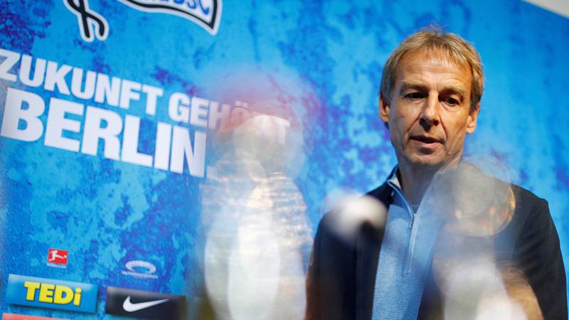 Klinsmann quedó fuera del Hertha de Berlín