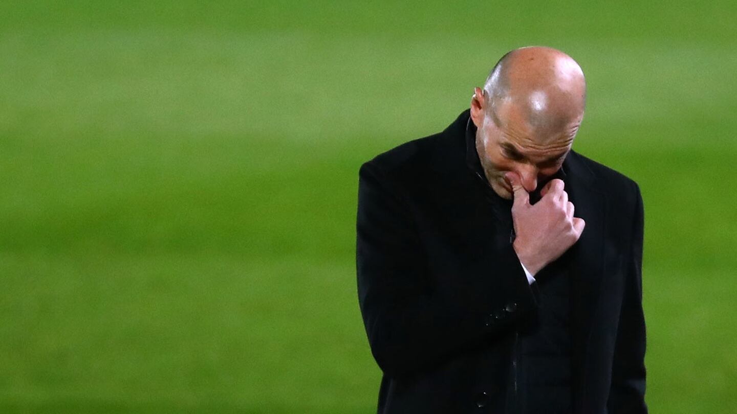 Zidane: 'Perdemos dos puntos, pero estoy contento con lo que hicimos'