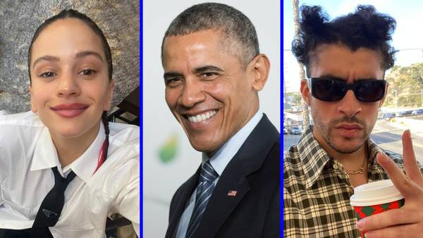 ¿Qué canciones de Rosalía y Bad Bunny le gustan a Barack Obama? Esta es su playlist