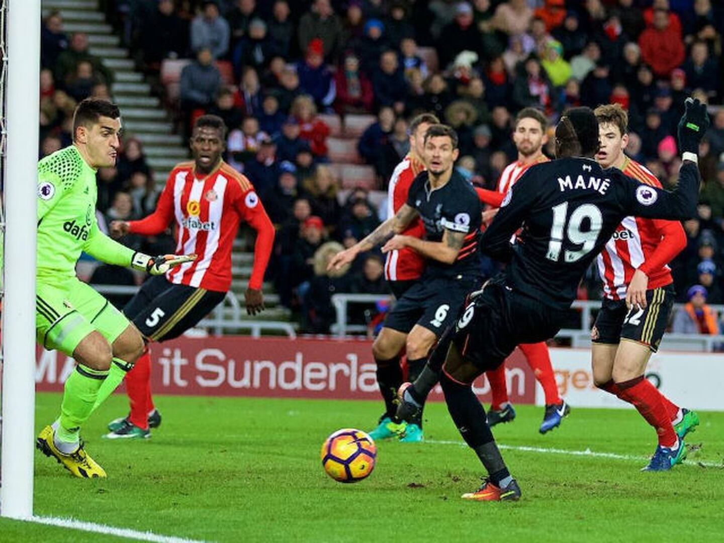 El Liverpool 'resbaló' en su visita al Sunderland