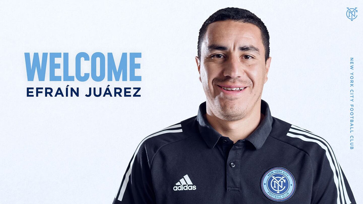 ¡Regresa a la MLS! Efraín Juárez se incorpora al New York City FC