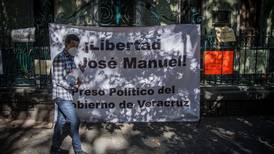 Simpatizantes de José Manuel “N” se manifiestan en CDMX y Veracruz por su detención