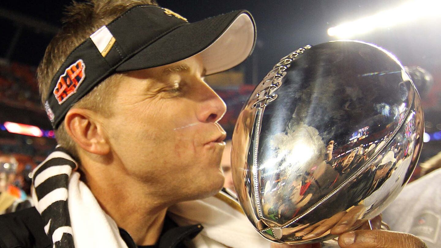 El head coach fue campeón en el Super Bowl XLIV (USA Today)