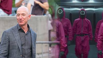 Jeff Bezos se rinde ante Netflix por ‘El juego del calamar’, pero es criticado por alabar la serie
