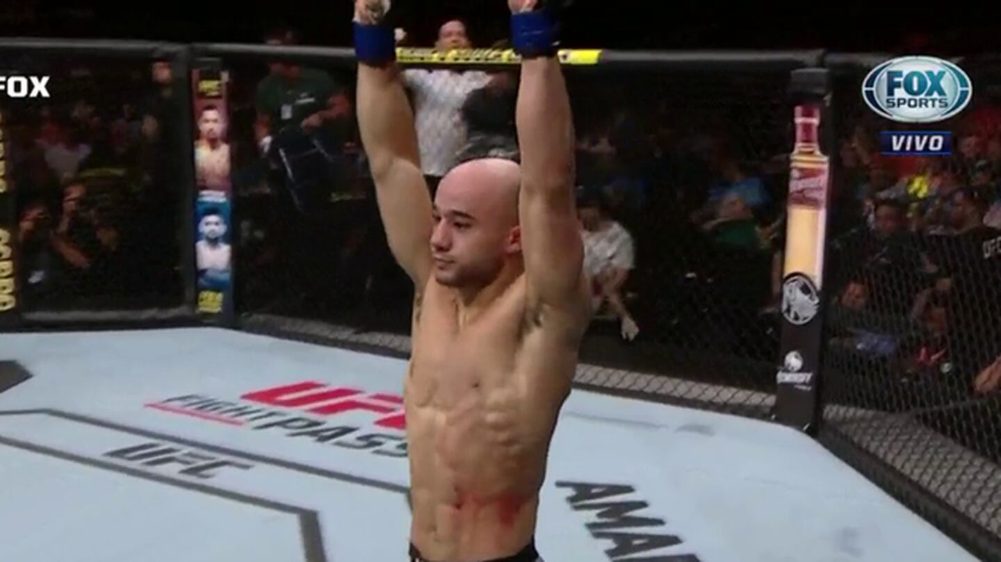 Marlon Moraes brilló en la 'noche brasileña' en UFC Fortaleza