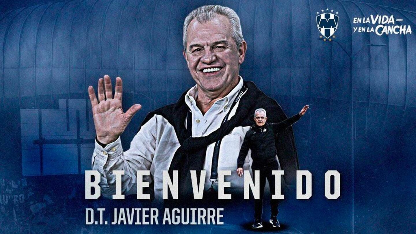 OFICIAL | Rayados le dio la bienvenida a Javier Aguirre