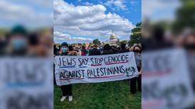 Judíos estadounidenses protestan en el Capitolio; ingresan y exigen alto al fuego en Gaza