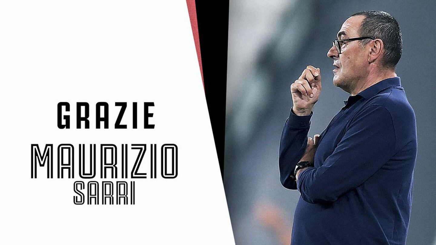 OFICIAL: Maurizio Sarri, fuera de la Juventus