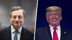 Draghi, presidente del BCE, debería estar al mando de la Fed: Donald Trump
