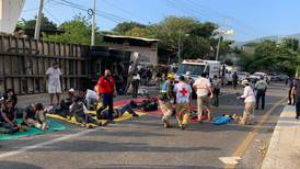 Accidente en Chiapas: Sube a 55 la cifra de migrantes fallecidos