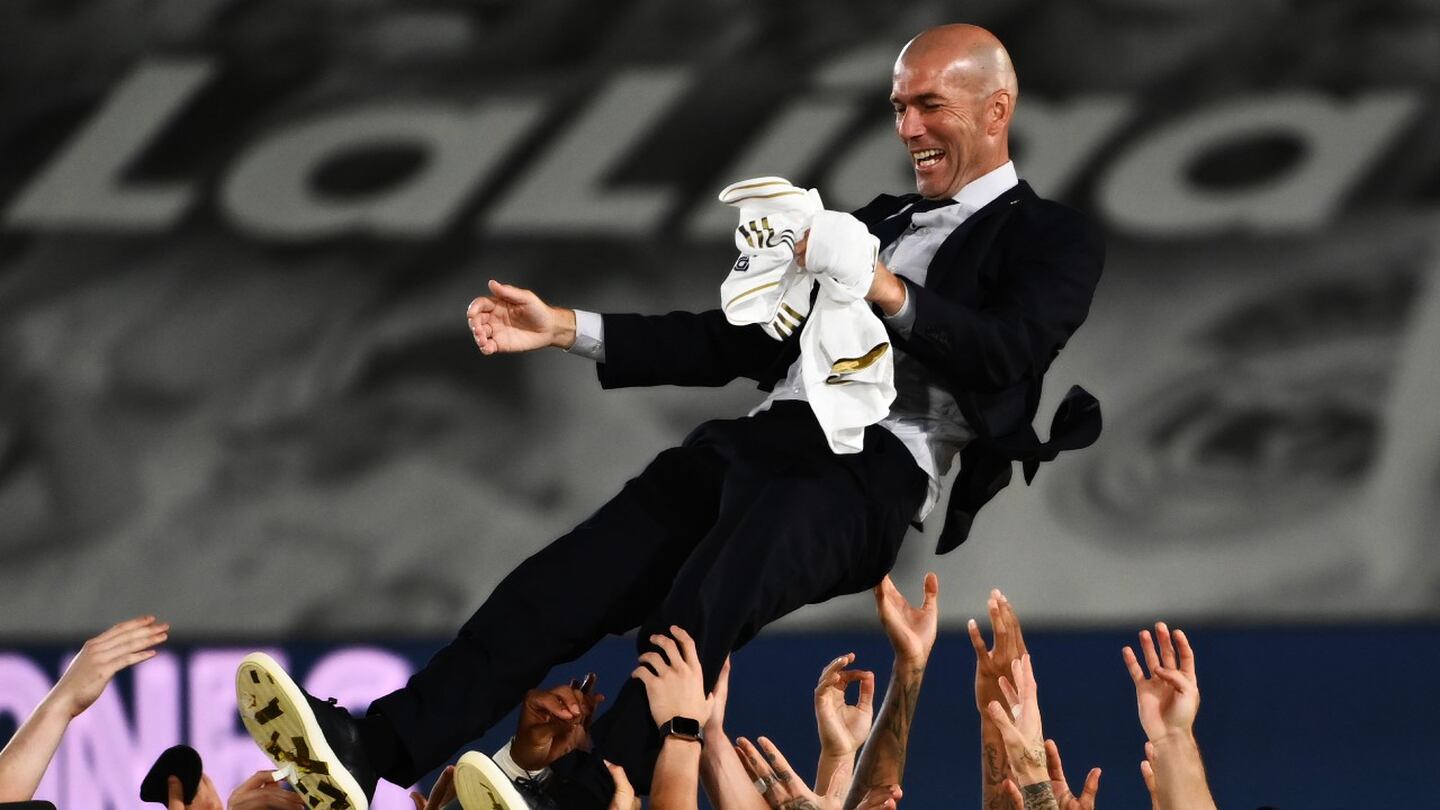 ¡Zinedine Zidane y el sabor de LaLiga con Real Madrid!