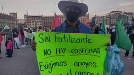 Campesinos de Morelos protestan para exigir a Cuauhtémoc Blanco apoyo para fertilizantes
