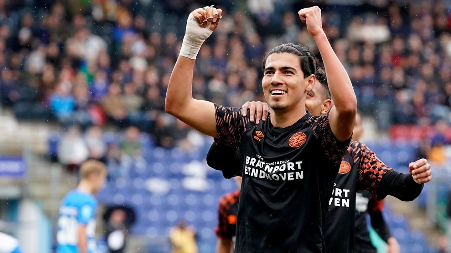 ¡Erick Gutiérrez se hace presente en la goleada del PSV!