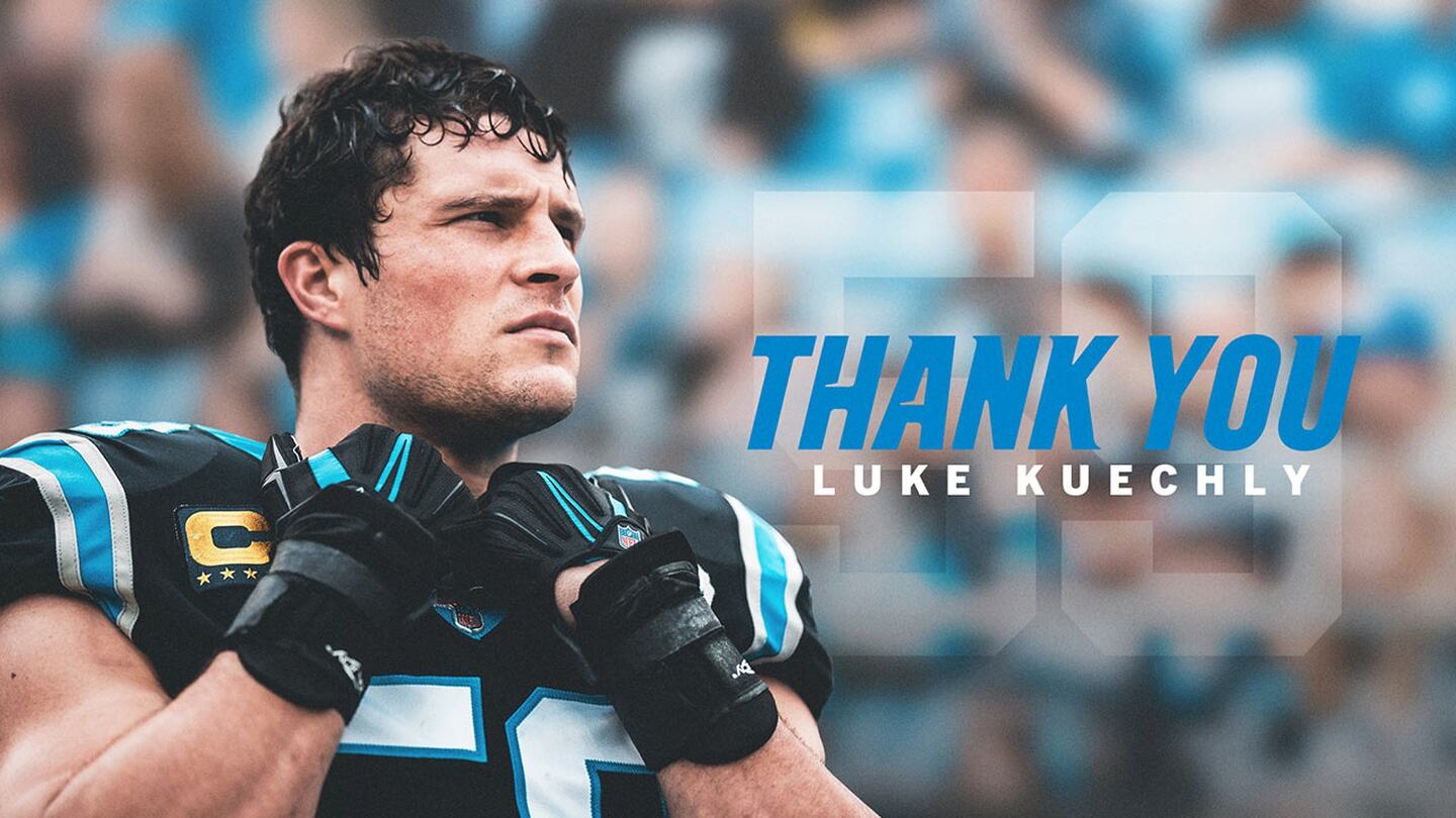 Luke Kuechly, inesperadamente, anunció su retiro de la NFL tras ocho temporadas