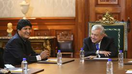 AMLO se reúne con Evo Morales: ‘leal dirigente del pueblo de Bolivia’