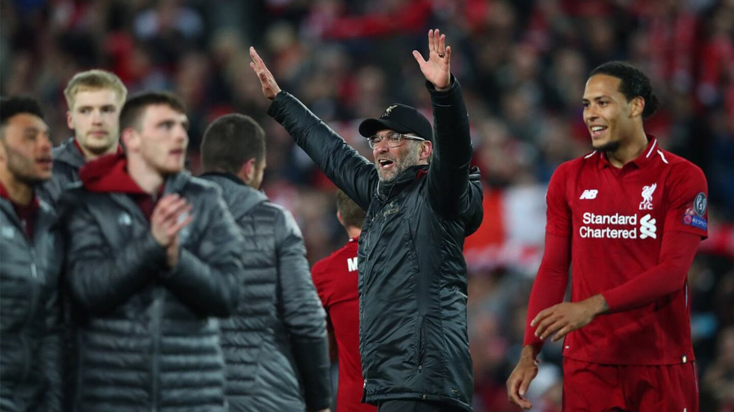 Jürgen Klopp: 'este Liverpool nunca se detiene, nunca abandona'