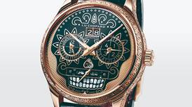 Calaveras y la Virgen de Guadalupe 'dan la hora' en estas piezas de alta relojería