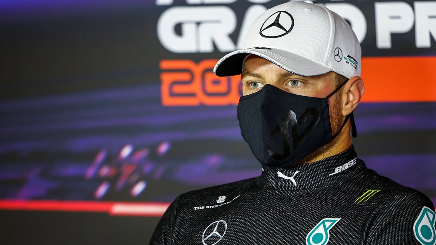 Valtteri Bottas se resigna al segundo lugar: 'Hoy los Red Bull fueron demasiado rápidos'