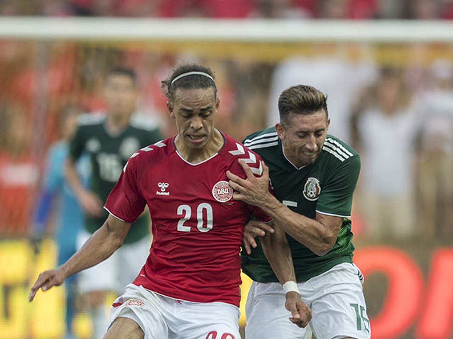En tres minutos Dinamarca aniquiló a México en su última prueba antes de enfrentar a Alemania