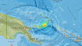 Sismo de magnitud 6.9 remece Papúa Nueva Guinea

