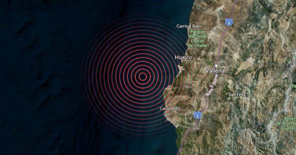 [VIDEO] Poderoso terremoto de 6.6 grados sacude la costa de Chile