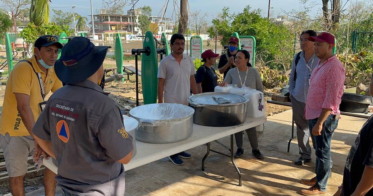 Huracán ‘Otis’: ¿Dónde están instalados los comedores comunitarios en Acapulco?